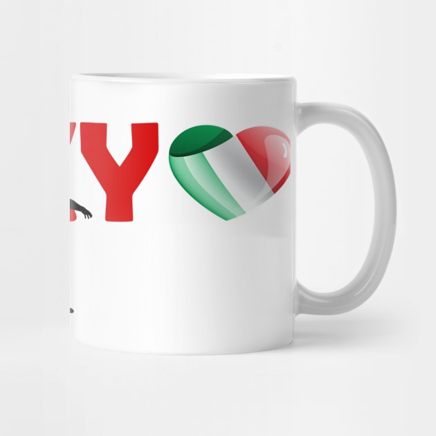 Football in Tokyo - team Italy (IT) by ArtDesignDE